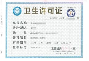 衛(wèi)生許可證信息咨詢服務(wù)（不含許可類）